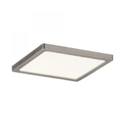Paulmann No. 92940 Einbaupanel LED eckig 8W 12x12 cm IP44 Nickel matt