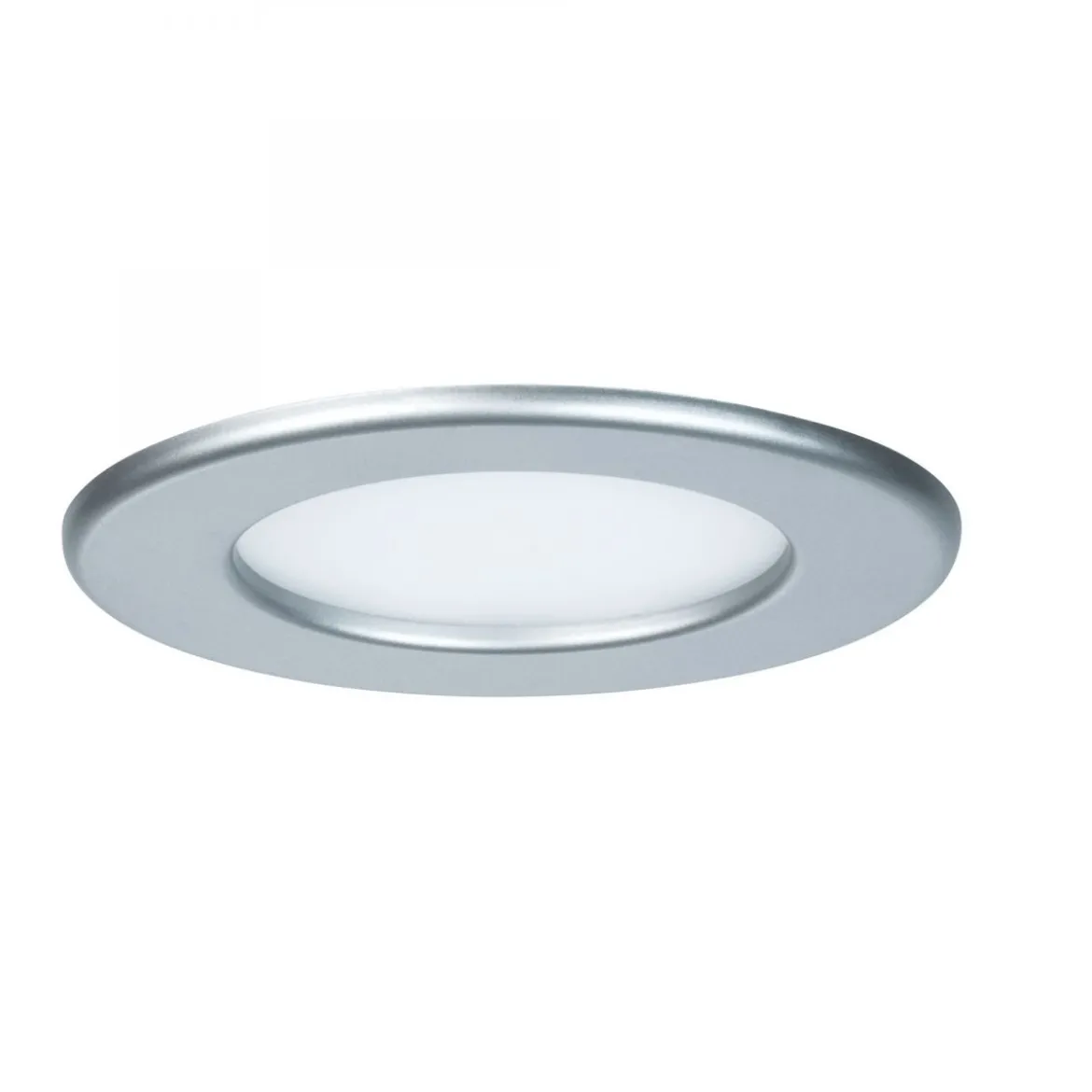 Paulmann No. 92070 Einbaupanel LED rund 6W 4000K Chrom matt IP44 spritzwassergeschützt