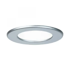 Paulmann No. 92070 Einbaupanel LED rund 6W 4000K Chrom matt IP44 spritzwassergeschützt
