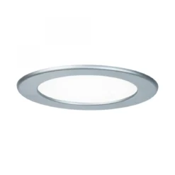 Paulmann No. 92071 Einbaupanel LED rund 12W 4000K Chrom matt IP44 spritzwassergeschützt