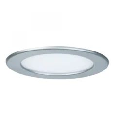 Paulmann No. 92074 Einbaupanel LED rund 12W 2700K Chrom matt IP44 spritzwassergeschützt