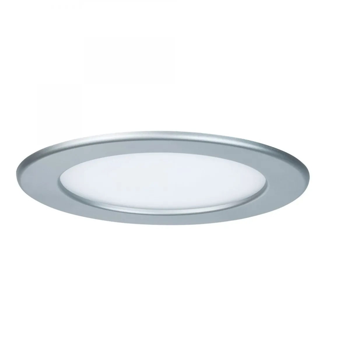 Paulmann No. 92074 Einbaupanel LED rund 12W 2700K Chrom matt IP44 spritzwassergeschützt