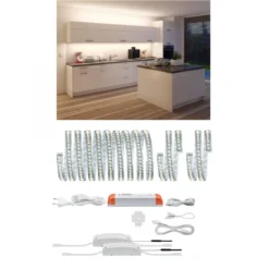 Paulmann No. 5061 Function Bundle MaxLED 1000 Set Küche Warmweiß beschichtet Zigbee