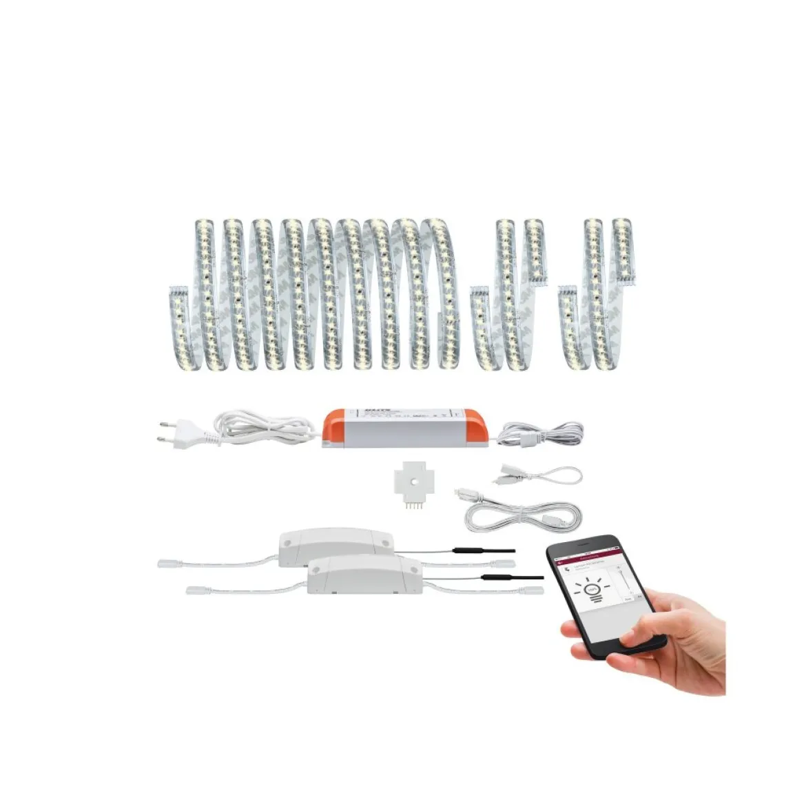 Paulmann No. 5061 Function Bundle MaxLED 1000 Set Küche Warmweiß beschichtet Zigbee