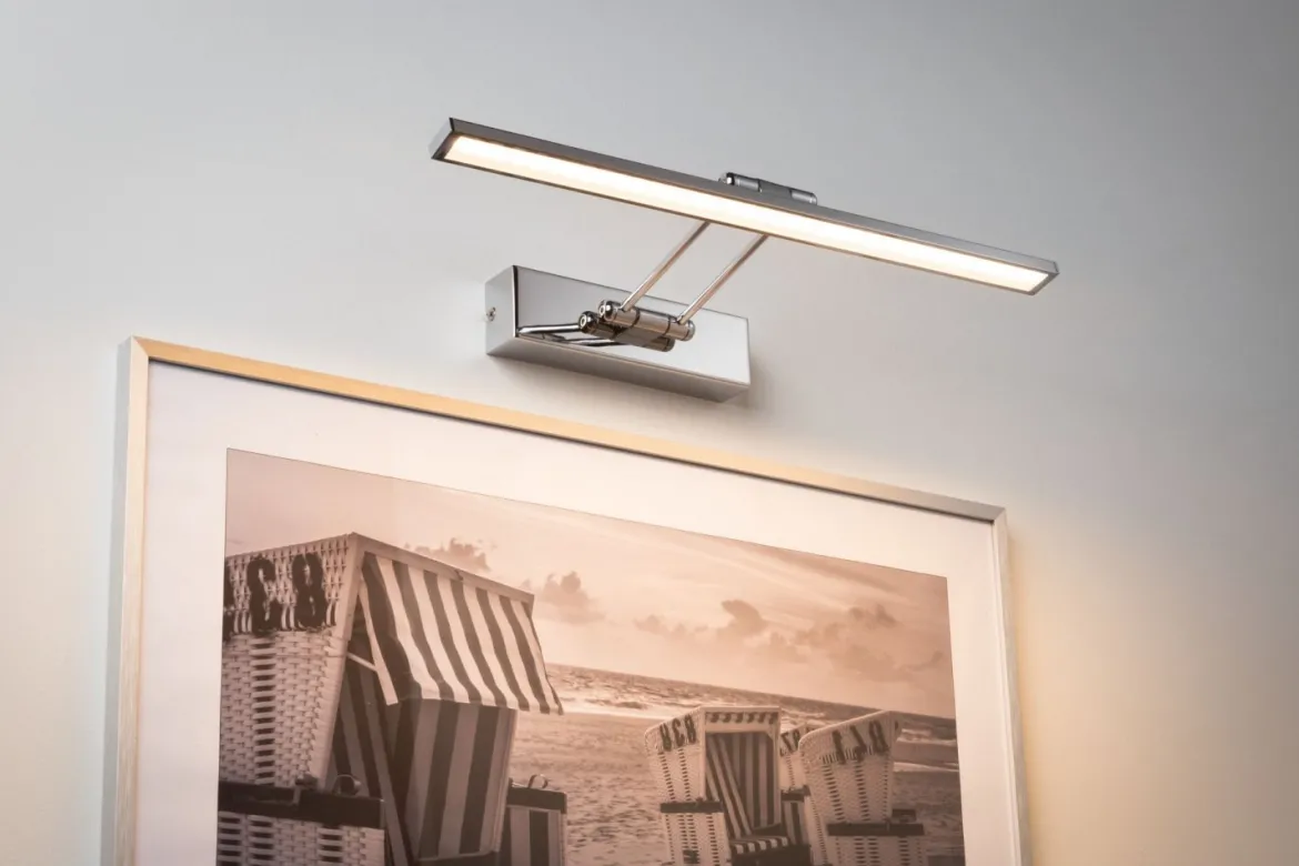 Paulmann No. 99889 Galeria Bilderleuchte LED Beam Fifty 7W Chrom