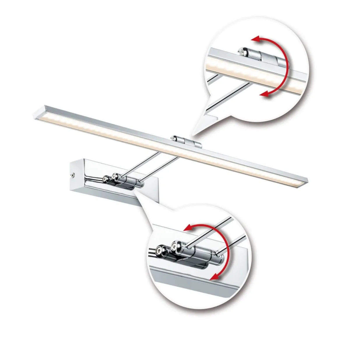 Paulmann No. 99892 Galeria Bilderleuchte LED Beam Fifty 7W Weiß