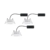 Paulmann No. 92999 HomeSpa Einbauleuchte LED Calla IP65 3er-Set WhiteSwitch