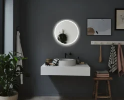 Paulmann No. 78952 HomeSpa LED Leuchtspiegel Mirra rund IP44 21W WhiteSwitch