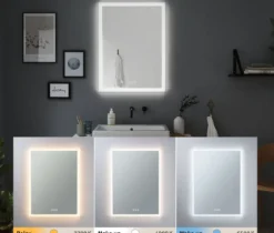 Paulmann No. 78951 HomeSpa LED Leuchtspiegel Mirra eckig IP44 21W WhiteSwitch
