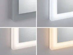 Paulmann No. 78951 HomeSpa LED Leuchtspiegel Mirra eckig IP44 21W WhiteSwitch
