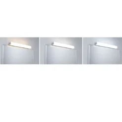 Paulmann No. 78948 HomeSpa LED Spiegelleuchte Luno IP44 Alu 6W WhiteSwitch 2700K