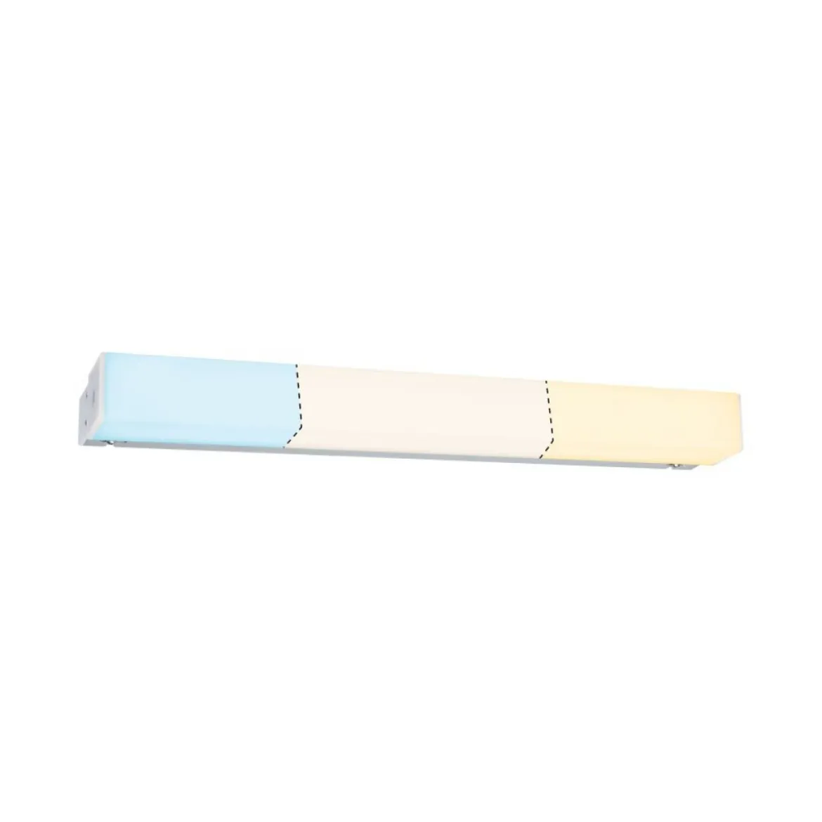 Paulmann No. 78948 HomeSpa LED Spiegelleuchte Luno IP44 Alu 6W WhiteSwitch 2700K