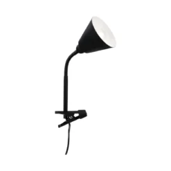Paulmann No. 95430 Klemmleuchte Vitis Flexarm E14 Schwarz mit Schnurschalter