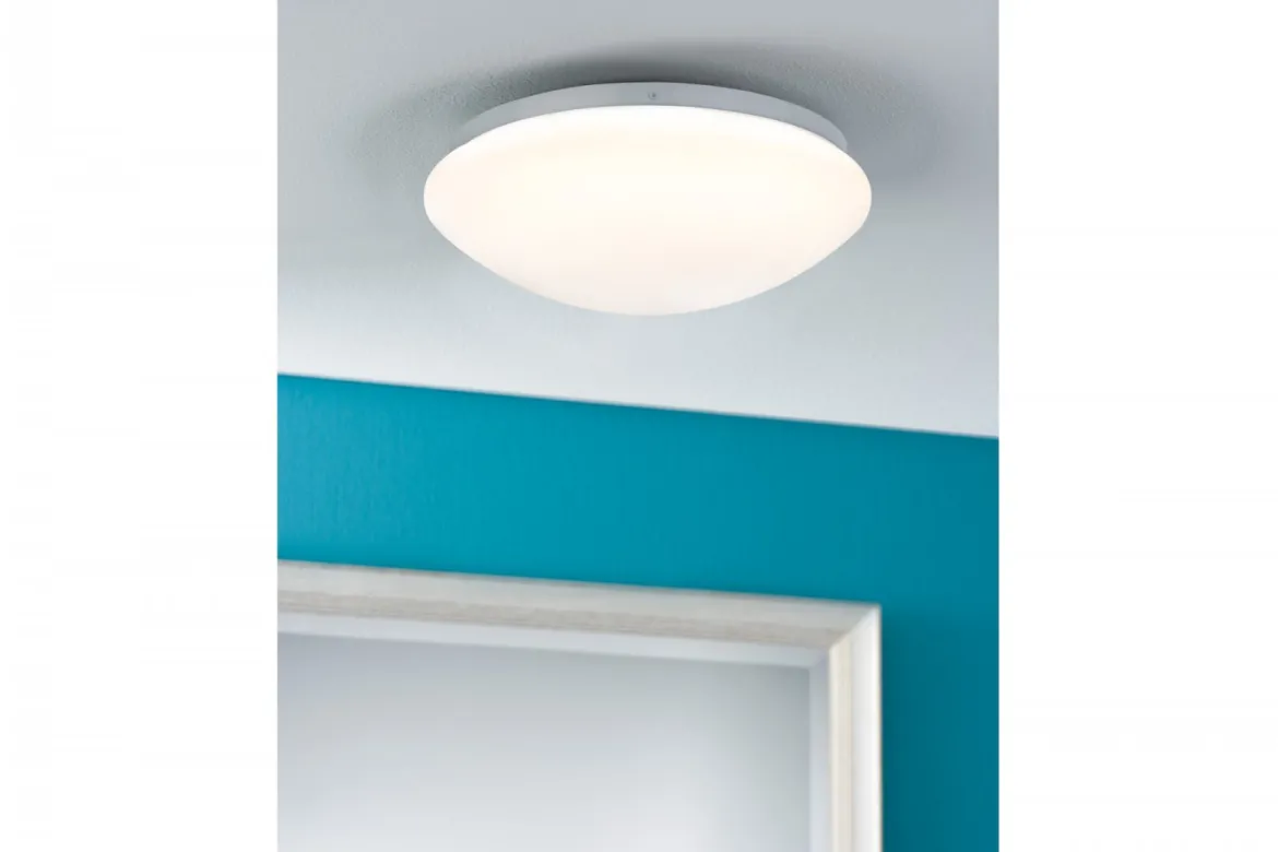 Paulmann No. 70722 LED Deckenleuchte Leonis rund 9,5W IP44 Weiß 2700K mit Bewegungsmelder
