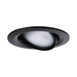 Paulmann No. 94471 LED Einbauleuchte Nova rund 3x6,5W schwarz schwenkbar IP23