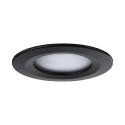 Paulmann No. 94474 LED Einbauleuchte Nova rund 3x6,5W schwarz 3-Stufen dimmbar IP44