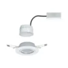 Paulmann No. 93413 LED Einbauleuchte Base schwenkbar 1 x 5W Weiß