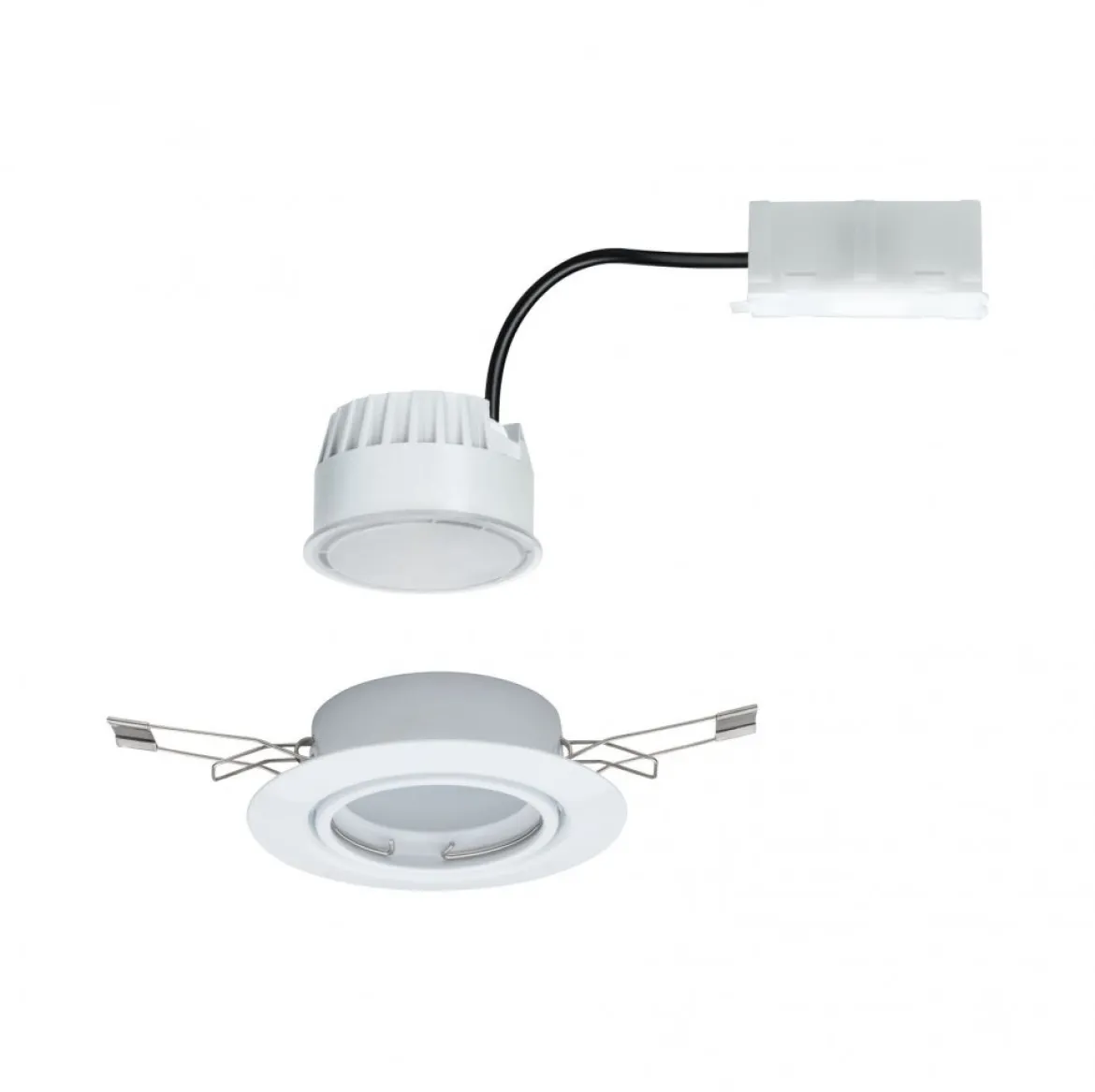 Paulmann No. 93413 LED Einbauleuchte Base schwenkbar 1 x 5W Weiß