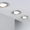 Paulmann No. 93414 LED Einbauleuchte Base schwenkbar 1 x 5W Eisen gebürstet
