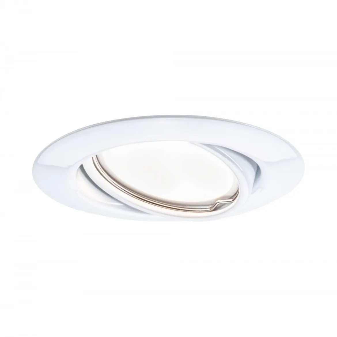 Paulmann No. 93423 LED Einbauleuchten Set Base Coin schwenkbar, 3 x 5W Weiß