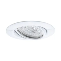 Paulmann No. 93426 LED Einbauleuchten Set Base schwenkbar, 3 x 5W GU10 Weiß dimmbar