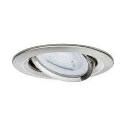 Paulmann No. 93429 LED Einbauleuchten Nova rund 6,5W GU10 Eisen 3er-Set schwenkbar