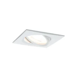 Paulmann No. 93436 LED Einbauleuchte Nova eckig 6,5W GU10 Weiß matt 3er-Set schwenkbar