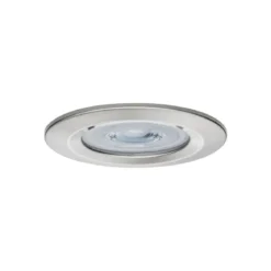 Paulmann No. 93440 LED Einbauleuchte Nova rund 6,5W GU10 Eisen 3er-Set starr IP44