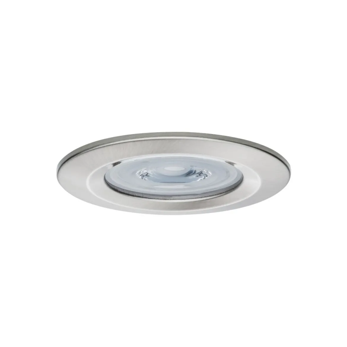 Paulmann No. 93440 LED Einbauleuchte Nova rund 6,5W GU10 Eisen 3er-Set starr IP44