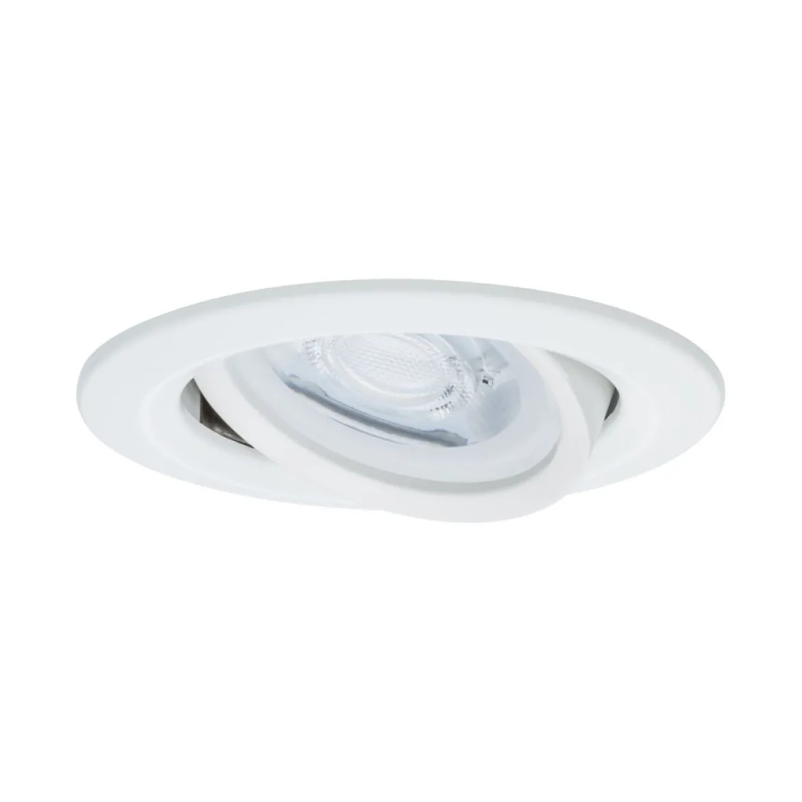 Paulmann No. 93467 LED Einbauleuchten Nova rund 6,5W GU10 Weiß matt 3er-Set dimmbar