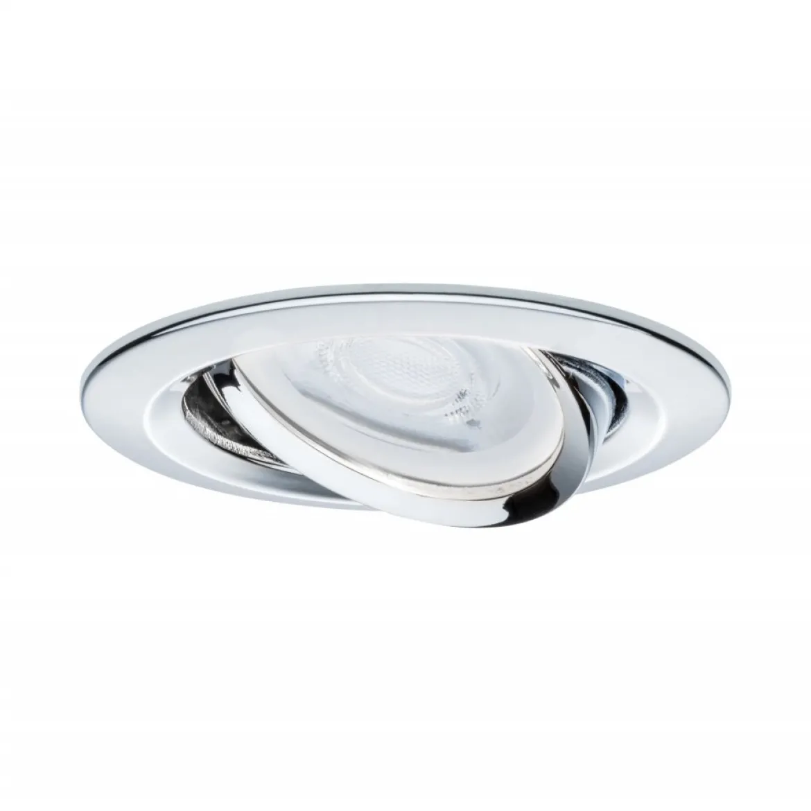 Paulmann No. 93470 LED Einbauleuchten Nova rund 6,5W GU10 Chrom 3er-Set dimmbar