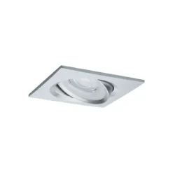 Paulmann No. 93474 LED Einbauleuchte Nova eckig 6,5W GU10 Alu 3er-Set dimmbar