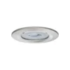 Paulmann No. 93476 LED Einbauleuchte Nova rund 6,5W GU10 Eisen 3er-Set IP44 dimmbar
