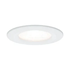 Paulmann No. 93478 LED Einbauleuchte Nova rund 6,5W GU10 Weiß 3er-Set starr IP44