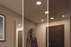 Paulmann No. 93057 LED Einbaupanel Areo VariFit IP44 3-Stufen-dimmbar 175mm 4000K