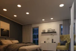 Paulmann No. 92989 LED Einbaupanel Areo VariFit IP44 rund WarmDim-Stepschaltung