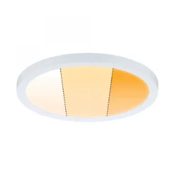 Paulmann No. 92989 LED Einbaupanel Areo VariFit IP44 rund WarmDim-Stepschaltung