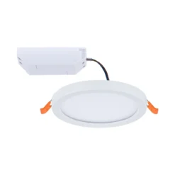 Paulmann No. 93031 LED Einbaupanel Areo VariFit IP44 rund 118mm Weiß 3000K