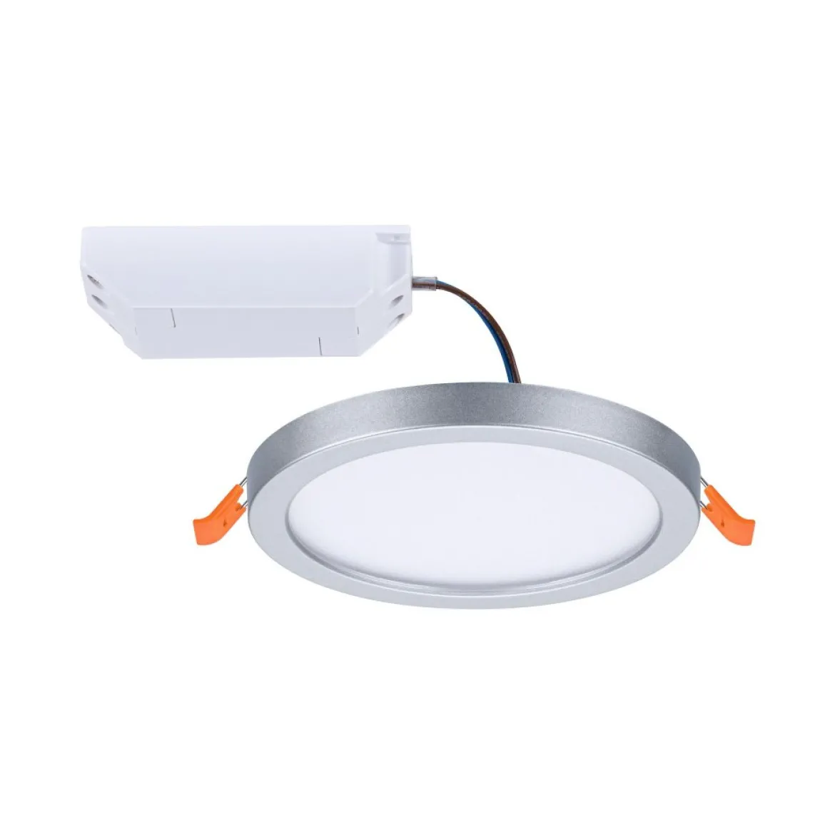 Paulmann No. 93033 LED Einbaupanel Areo VariFit IP44 rund 118mm Chrom matt