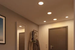 Paulmann No. 93035 LED Einbaupanel Areo VariFit IP44 rund 118mm Weiß 4000K