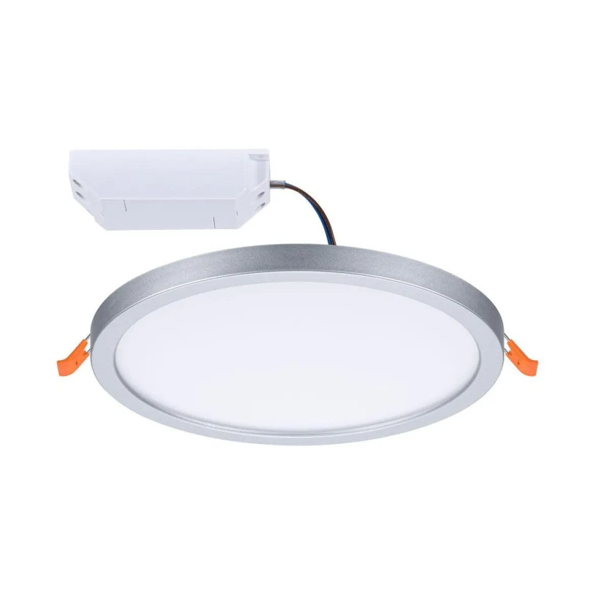 Paulmann No. 93038 LED Einbaupanel Areo VariFit IP44 rund 175mm Chrom matt 4000K