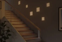 Paulmann No. 93053 LED Einbaupanel Areo VariFit eckig IP44 3-Stufen-dimmbar 175mm 3000K