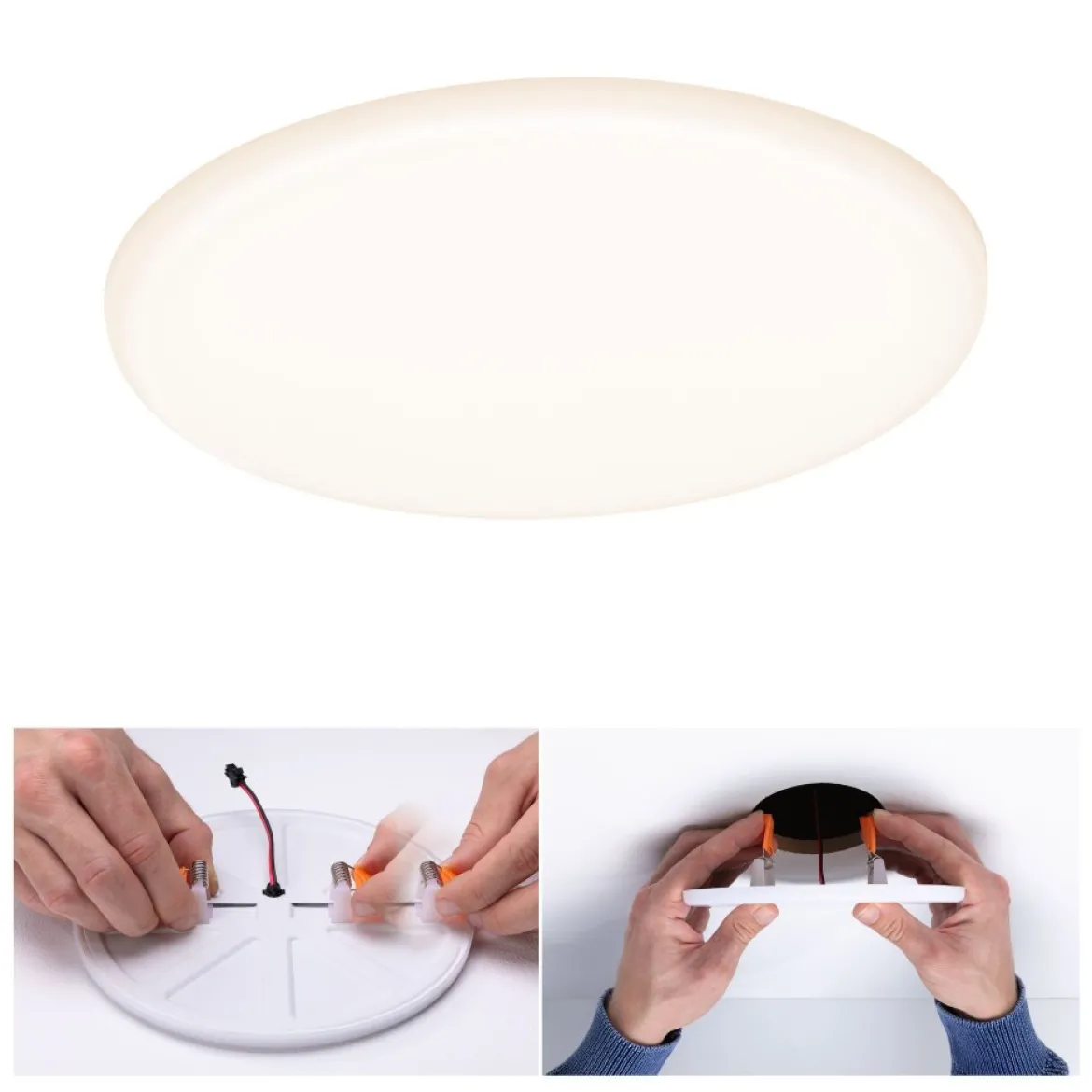 Paulmann No. 92389 LED Einbaupanel Veluna VariFit IP44 185mm 17W 3.000K