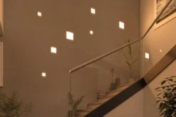 Paulmann No. 92393 LED Einbaupanel Veluna VariFit IP44 75x75mm 3.000K Satin