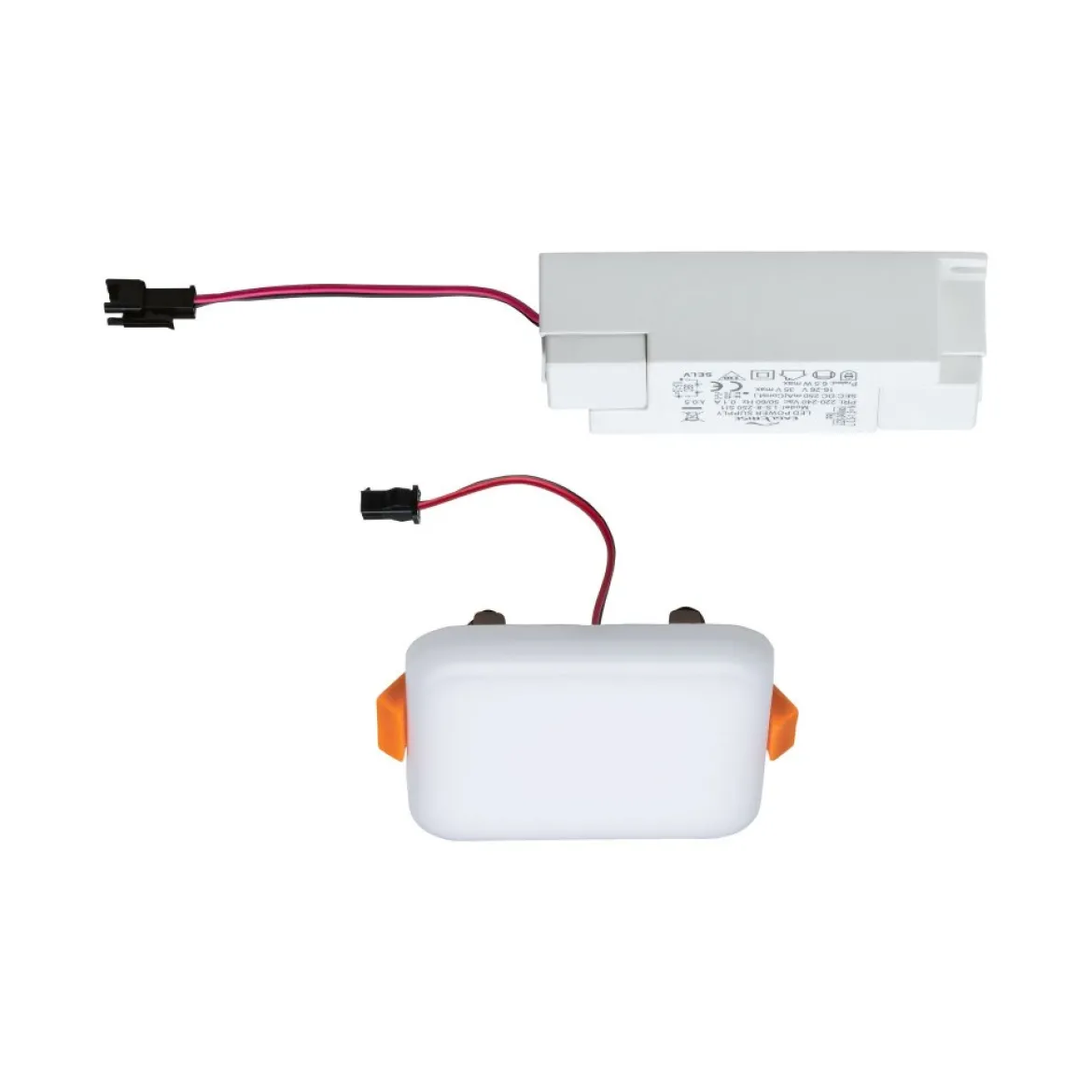 Paulmann No. 92396 LED Einbaupanel Veluna VariFit IP44 75x75mm 4.000K Satin