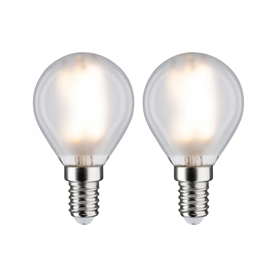 Paulmann No. 28789 LED Filament Tropfen 2x4,5W E14 Klar Warmweiß