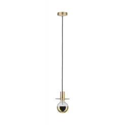 Paulmann No. 28675 LED Globe 95 Kopfspiegel Gold 6,5W E27 Warmweiß