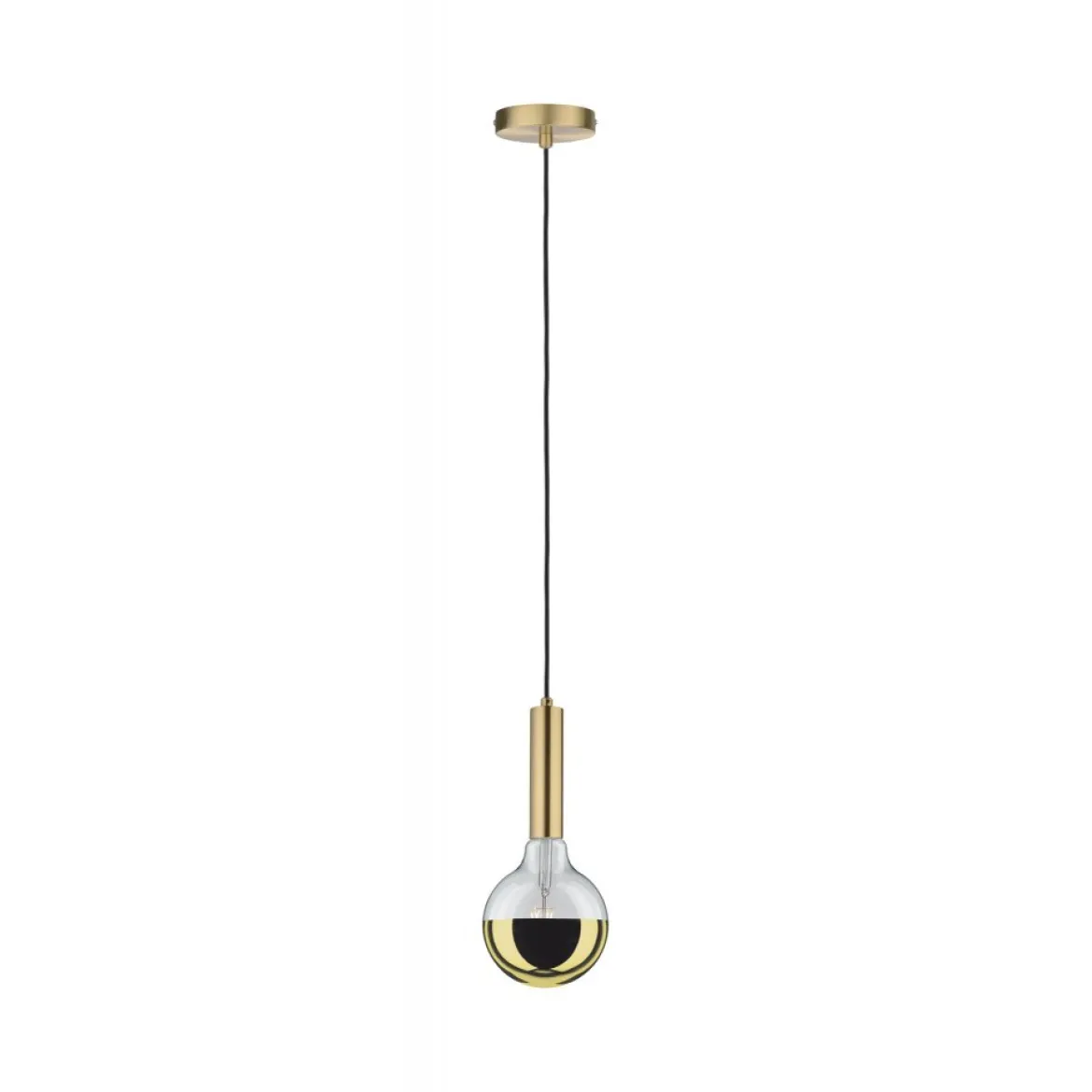 Paulmann No. 28678 LED Globe 125 Kopfspiegel Gold 6,5W E27 Warmweiß