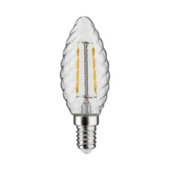 Paulmann No. 28706 LED Kerze gedreht 2,6 Watt E14 Klar Warmweiß
