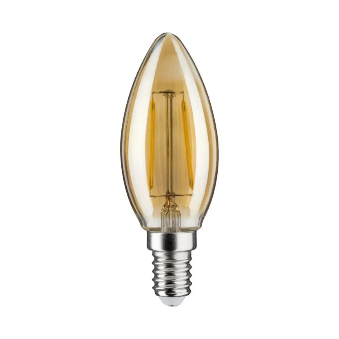 Paulmann No. 28705 LED Kerze 4,7 Watt E14 Goldlicht dimmbar
